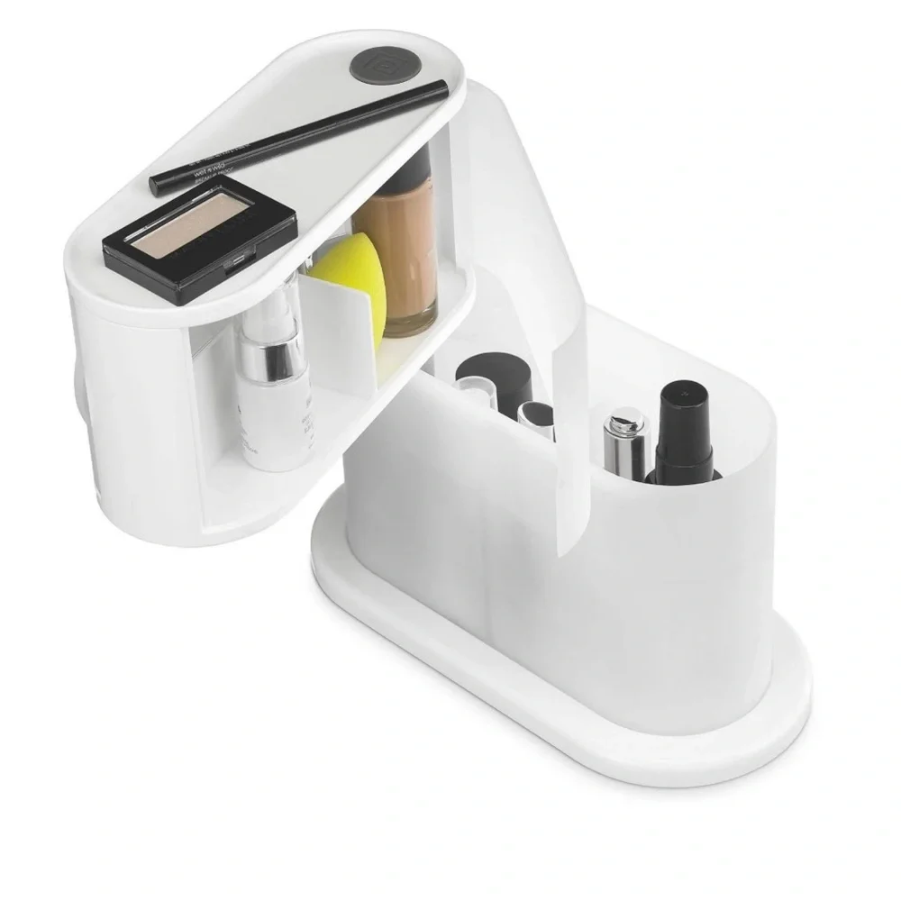 White Cosmetic Organizer